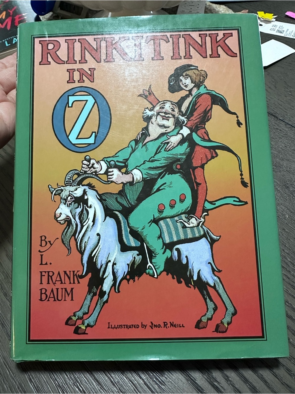Rinkitink in Oz L. Frank Baum Books of Wonder 1998 Hardcover DJ Illustrated